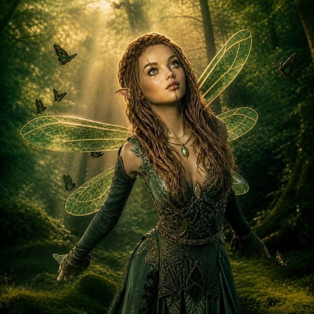 Аватар канала ⚜️🧚‍♂𝔼lfen𝕎erk🧚‍♂⚜️🍃 energetisch. magisch.elfenhaft🌲🧚‍♀🌳🍃