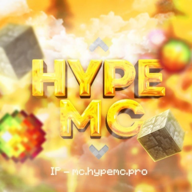 Аватар канала HypeMC.pro › Майнкрафт сервер!