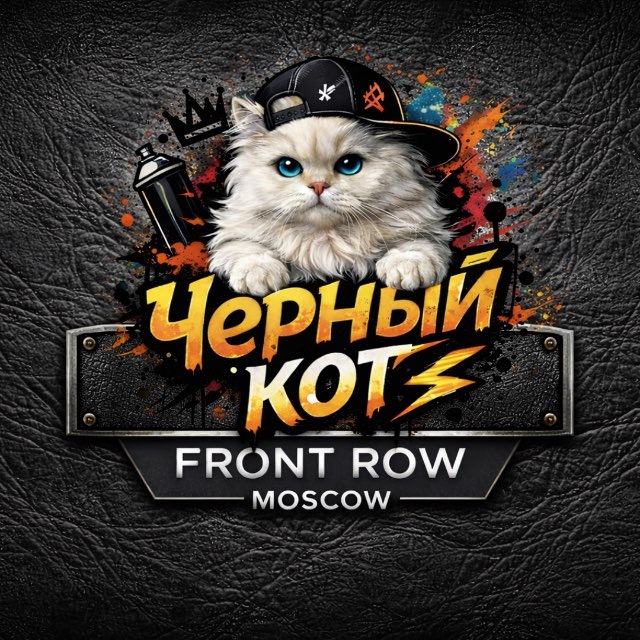 Аватар канала FRONT ROW🖤/Черный кот🤍ТК «Садовод»