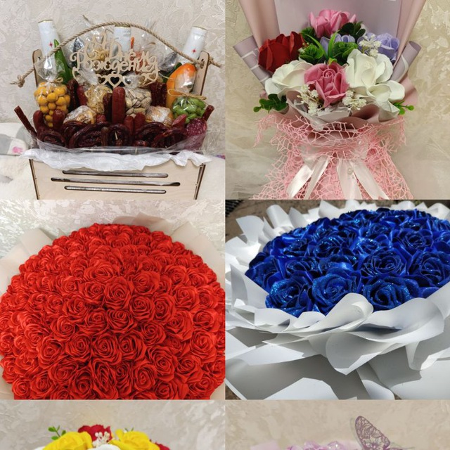 Аватар канала Букеты из мыльных роз 🌹Букеты из атласных лент 🎗️Сладкие букеты 🍬 Пивные букеты 🍺 Бантики🎀 Заколки🎀 Ободки🎀 Мариуполь