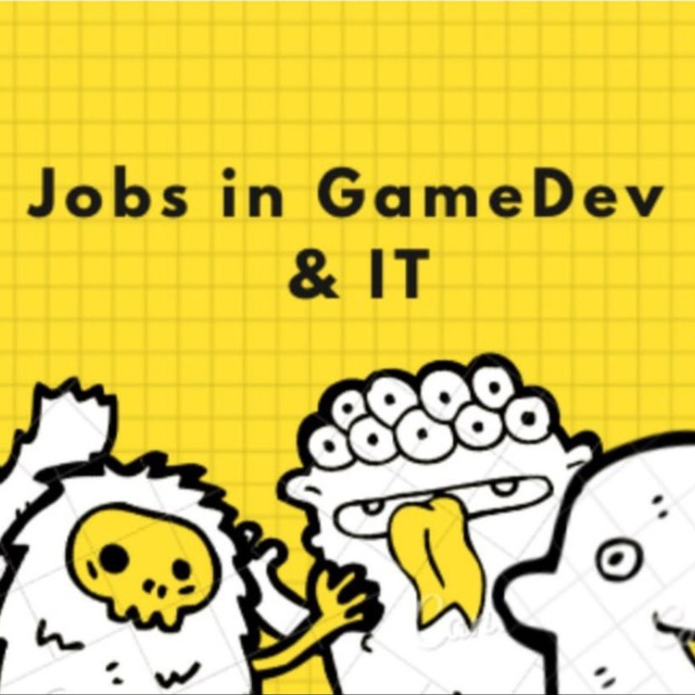 Аватар канала Jobs in GameDev & IT
