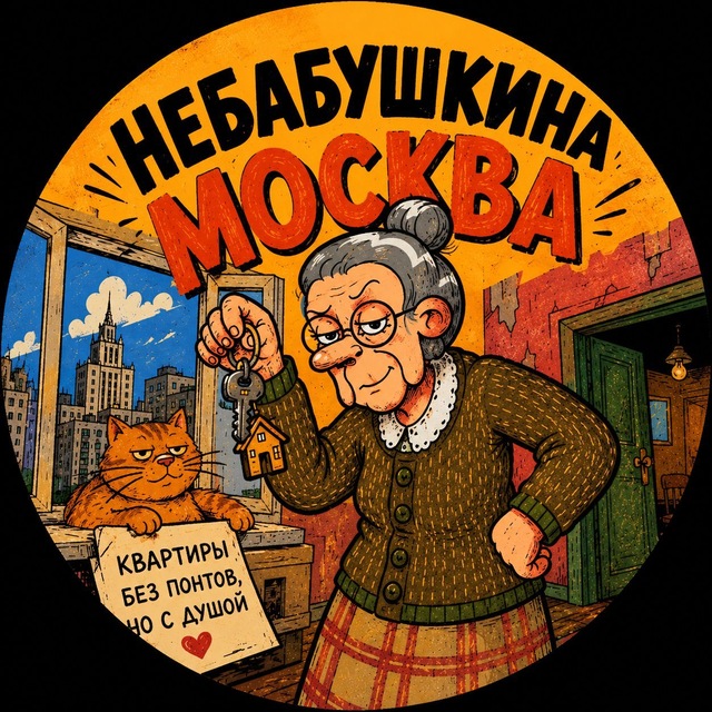 Аватар канала Небабушкина Москва: Аренда жилья