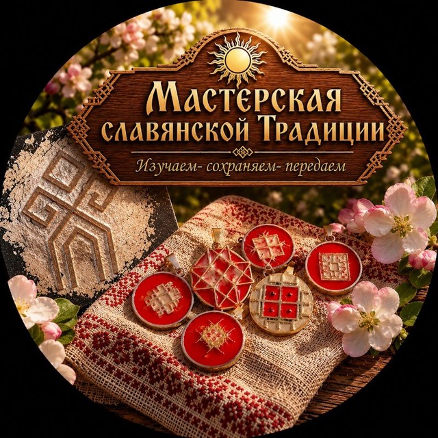 Аватар канала МАСТЕРСКАЯ СЛАВЯНСКОЙ ТРАДИЦИИ