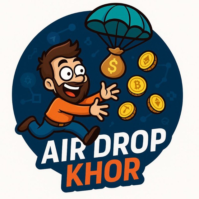 Аватар канала 𝗔𝗜𝗥𝗗𝗥𝗢𝗣 𝗞𝗛𝗢𝗥