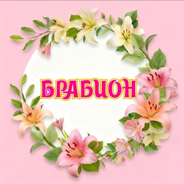 Аватар канала 🌸"Брабион" цветочный магазин 🌸
