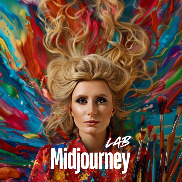 Аватар канала Лаборатория Midjourney