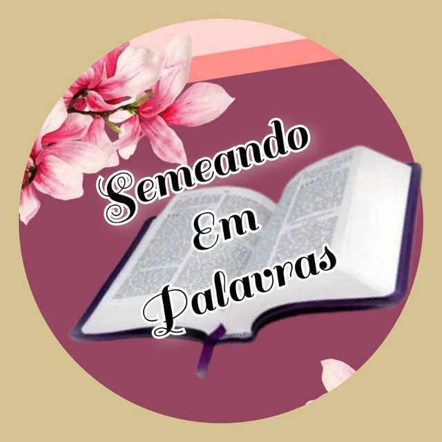Аватар канала 🕊️ Semeando Em Palavras