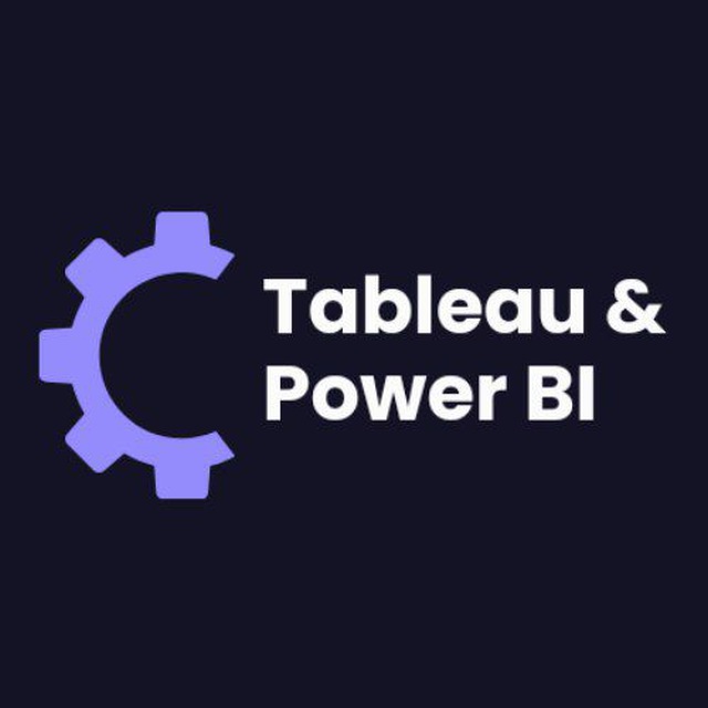 Аватар канала Power BI & Tableau Resources