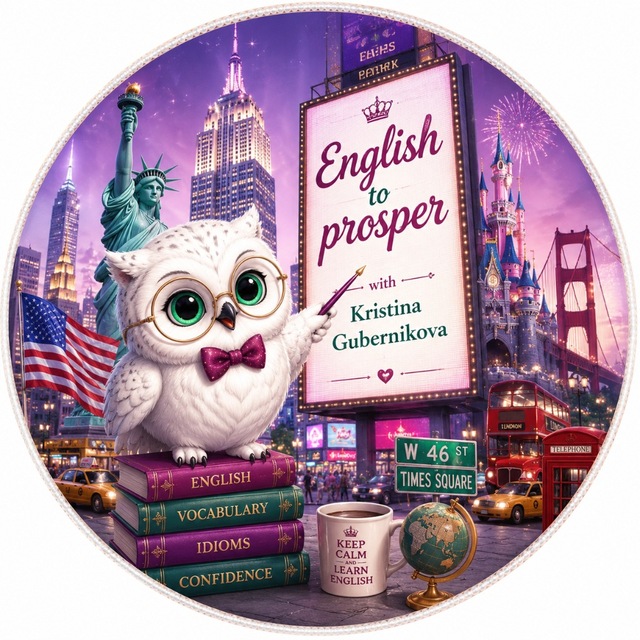 Аватар канала English to Prosper with Kristina Gubernikova