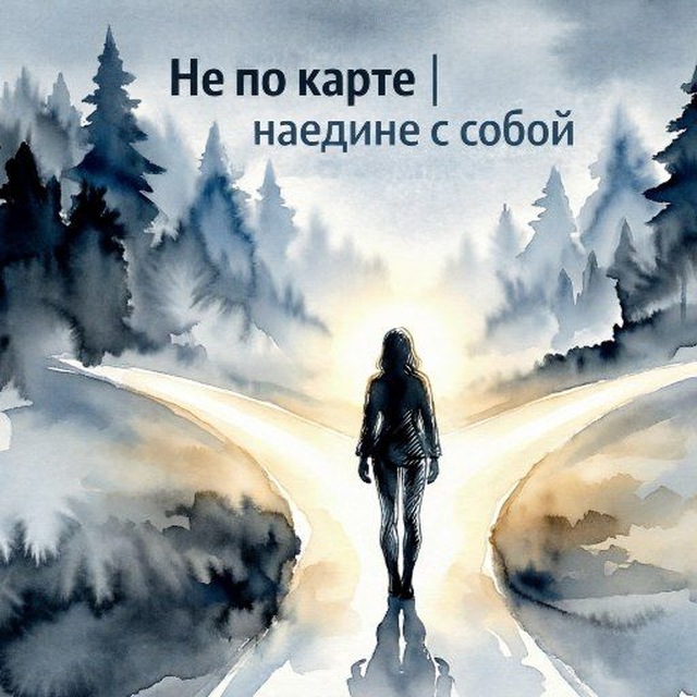 Аватар канала 🛤️Не по карте | Наедине с собой