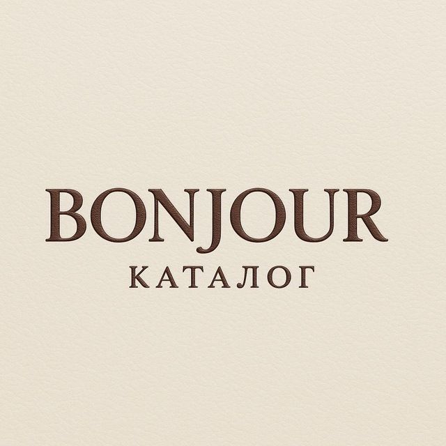 Аватар канала КАТАЛОГ BONJOUR