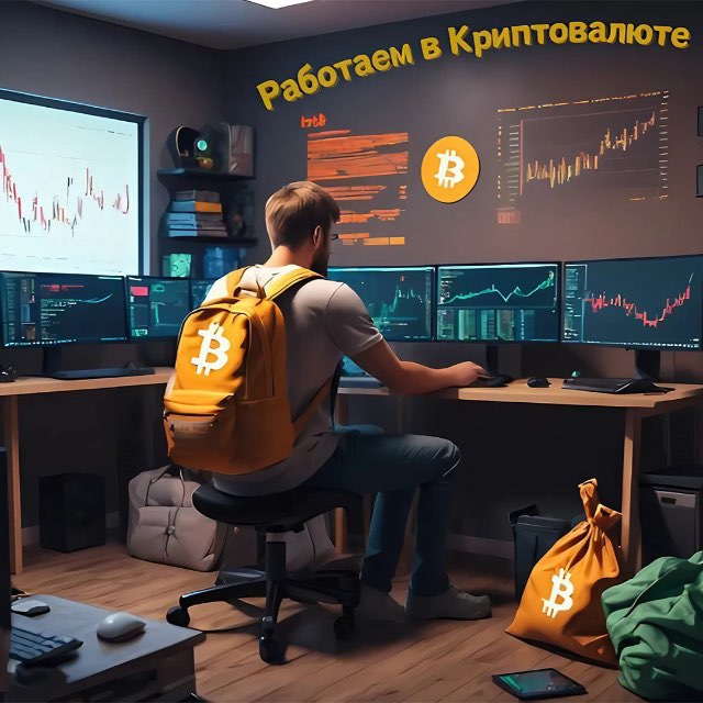Аватар канала работнички в kриптовалюте