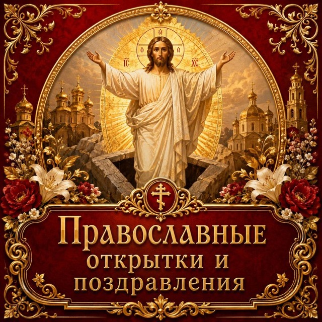 Аватар канала ☦️ Православные открытки и поздравления