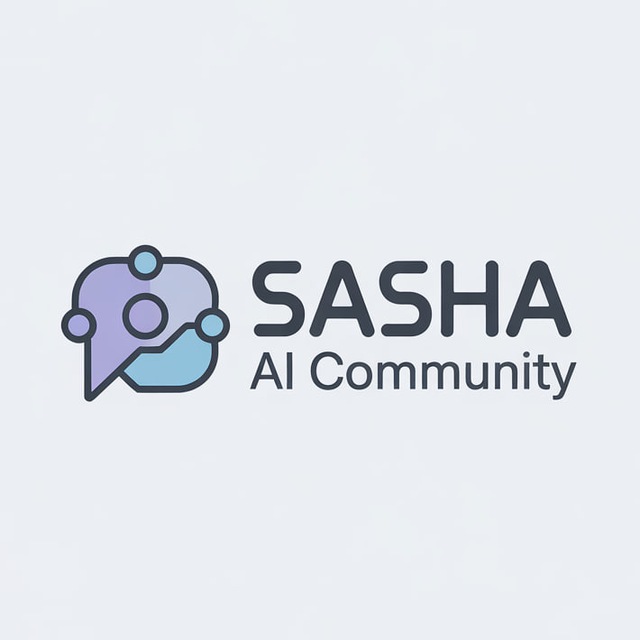 Аватар канала Sasha AI Community