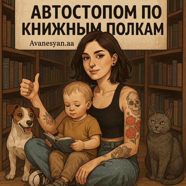 Аватар канала Автостопом по книжным полкам