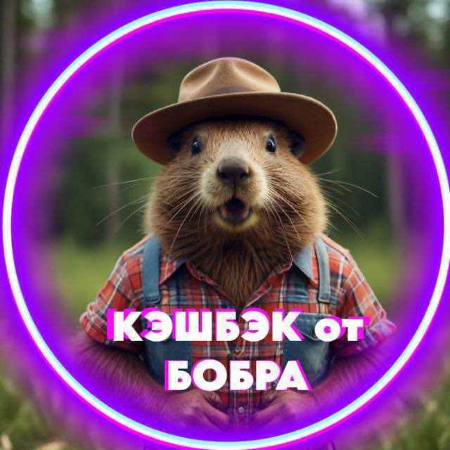 Аватар канала 🦫 КЭШБЭК от БОБРА | РАЗДАЧА ТОВАРОВ | ТОВАРЫ ЗА ОТЗЫВ | КЭШБЭК ЗА ОТЗЫВ | WB | WILDBERRIES ТОВАРЫ |