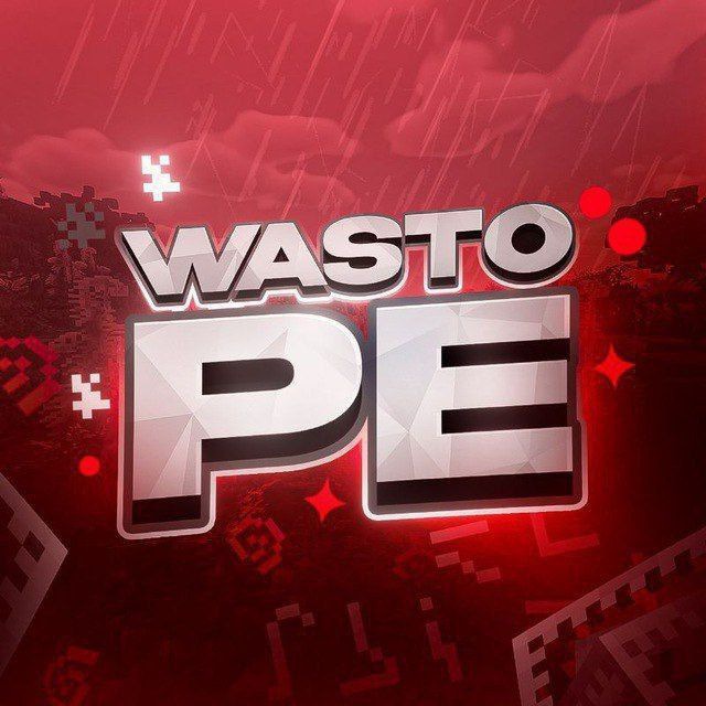 Аватар канала WastoPE – Сервер Minecraft Bedrock
