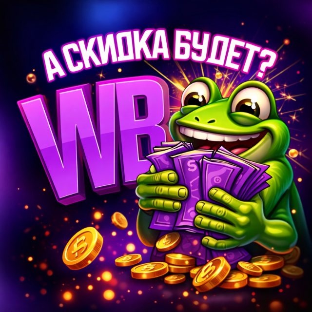 Аватар канала А скидка будет ?🐸 КЭШБЭК | WB|Ozon