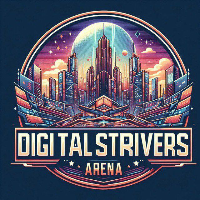 Аватар канала 👨🏻‍💻 Digital Strivers Arena 🚀📈