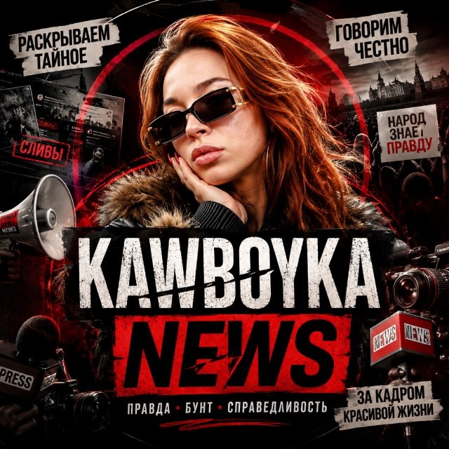 Аватар канала KAWBOYKA NEWS❗️