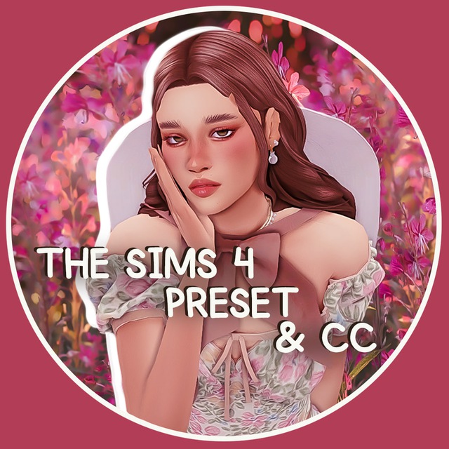 Аватар канала PRESET & CC | The Sims 4 | nulevhroma