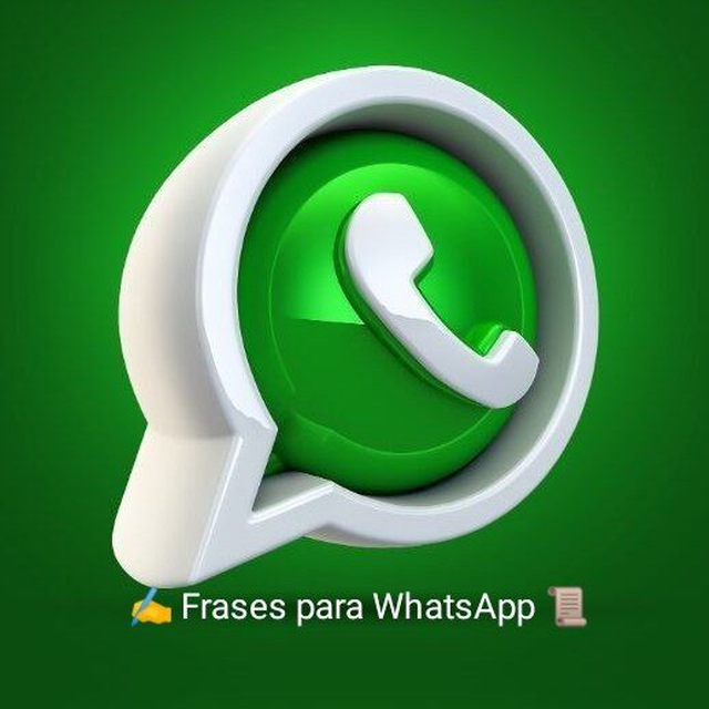 Аватар канала ✍️ Frases para WhatsApp 📜