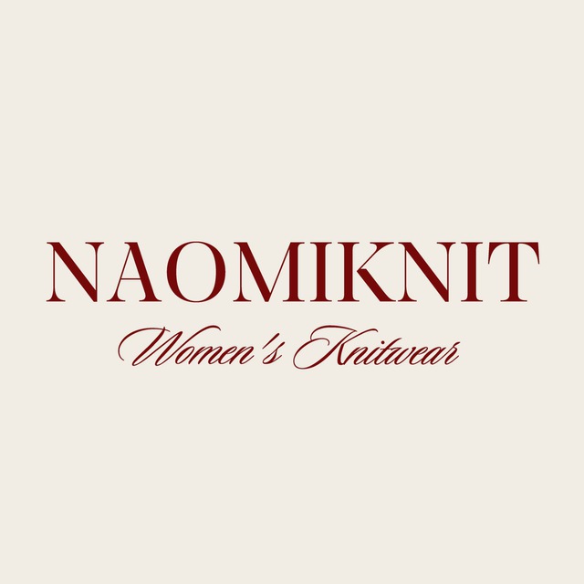 Аватар канала NAOMIKNIT | вязаный трикотаж