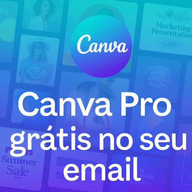 Аватар канала CANVA PRO GRÁTIS