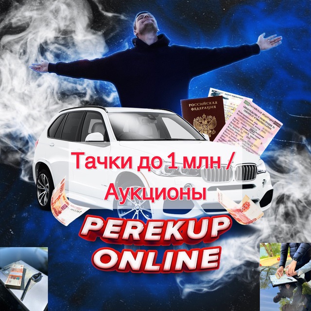 Аватар канала PerekupOnline 🏎️ до 1 млн/Аукционы