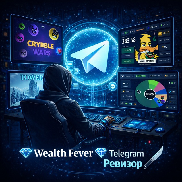 Аватар канала 💎 Wealth Fever 💎 Telegram Ревизор 🔪