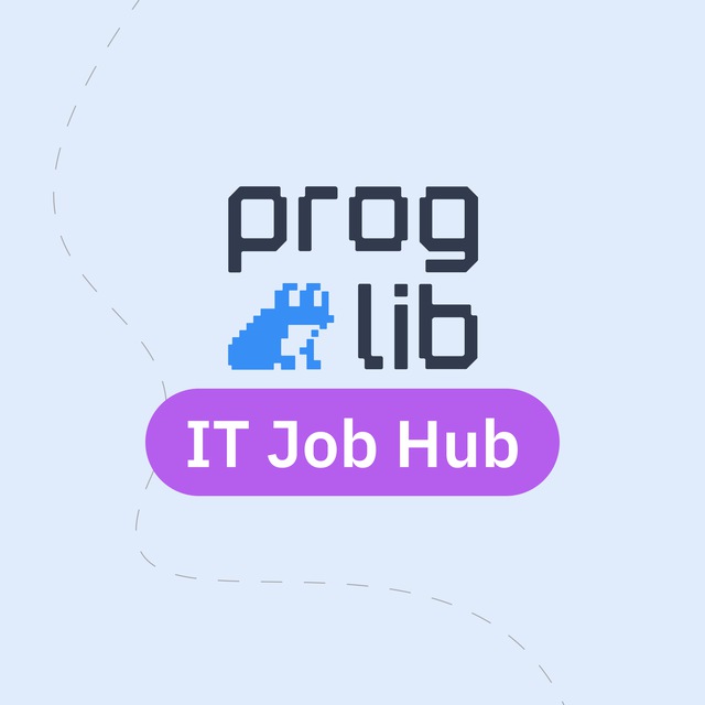 Аватар канала IT Job Hub | Работа и вакансии в IT