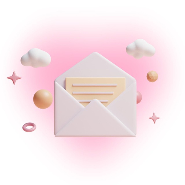 Аватар канала тебе послание! 💌