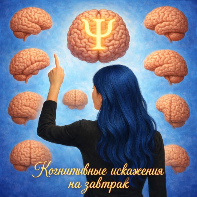 Аватар канала Психология | Когнитивные искажения на завтрак