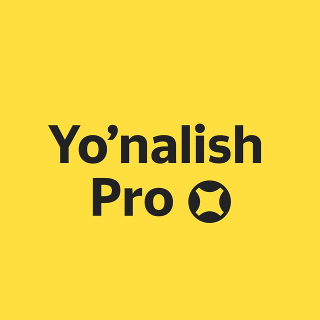 Аватар канала Yo’nalish Pro