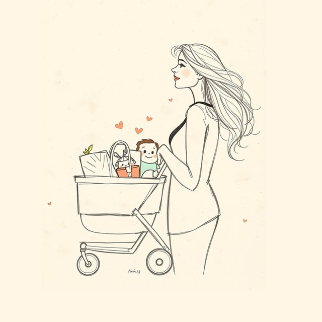 Аватар канала Шопоголик с коляской 🛍🤰🏻👧🏽