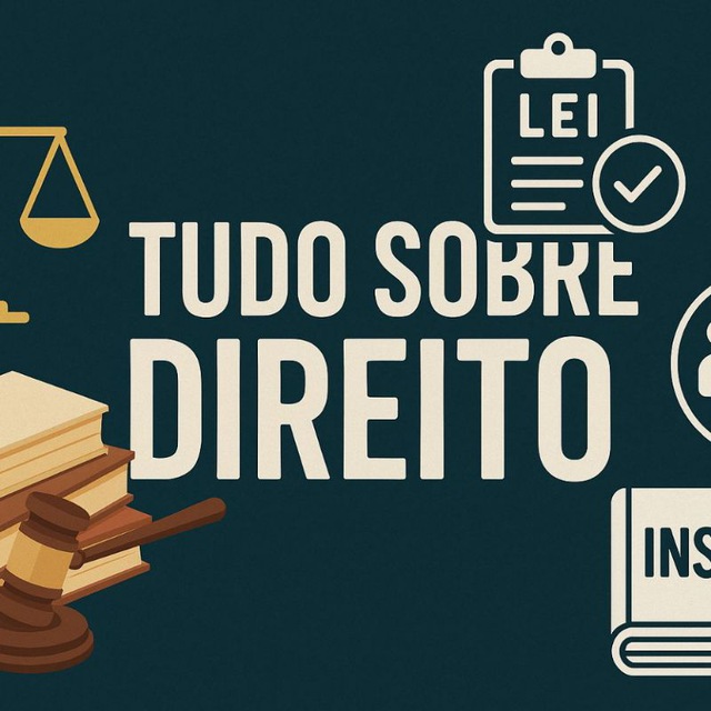 Аватар канала ⚖DIREITO GERAL ⚖