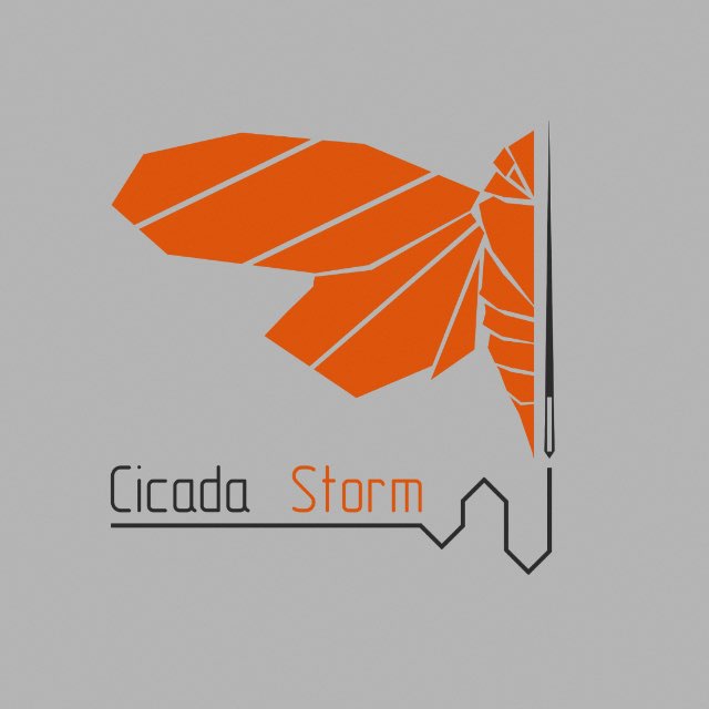 Аватар канала Storm Cicada|Цикада| вышивка Санкт-Петербург