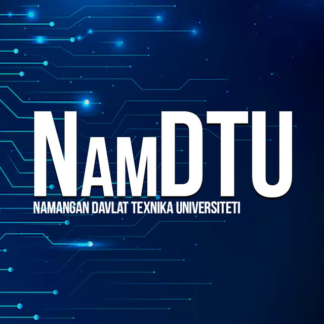 Аватар канала NamDTU • NamSTU • НамГТУ