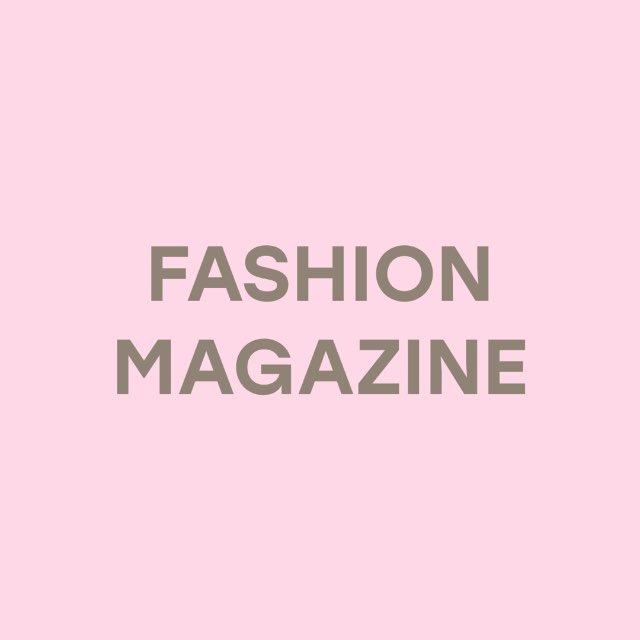 Аватар канала FASHION MAGAZINE — женские находки с wb/ozon