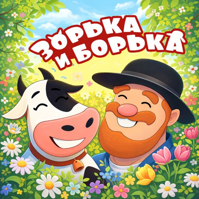Аватар канала Зорька и Борька