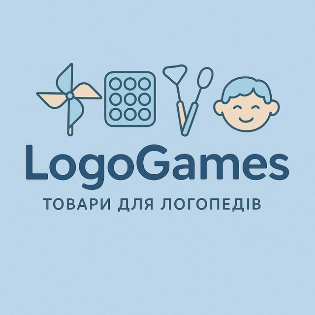 Аватар канала LogoGames ( товари для логопедичних занять)