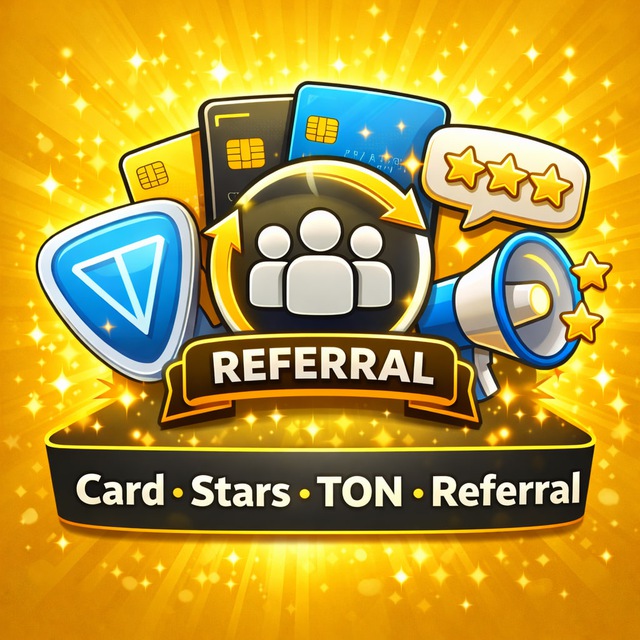 Аватар канала Card| Stars| TON |Referral|