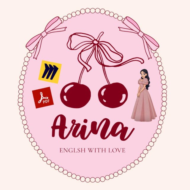 Аватар канала Arina&English with love🤍🪄