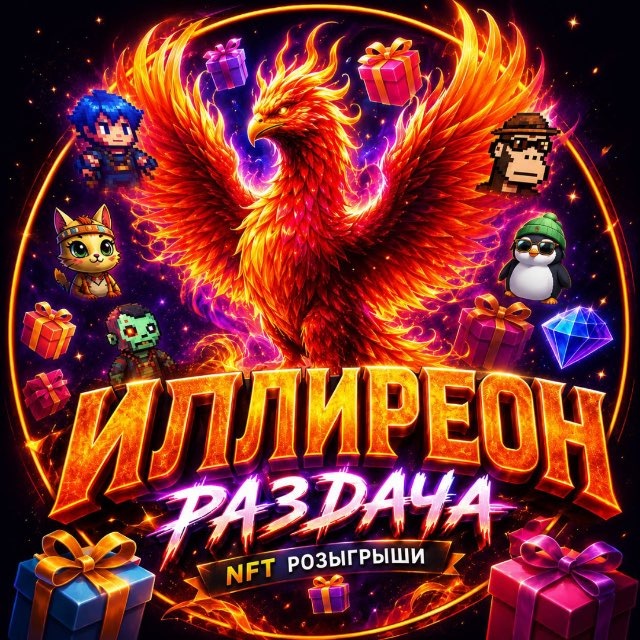 Аватар канала Иллиреон 🎁 Раздача NFT