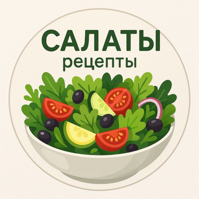 Аватар канала Салаты | Рецепты