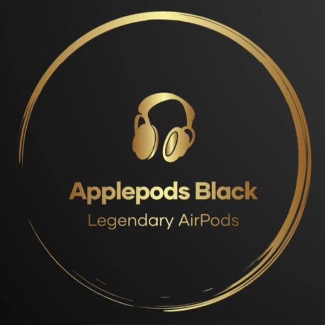 Аватар канала 📦Отправки Applepods_black