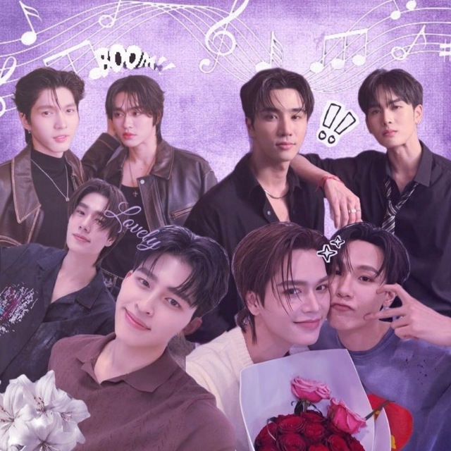 Аватар канала ۫ ꣑ৎ .The story of Juniormark × Perthsanta × Aouboom × Pondphuwin ﴾PAM﴿