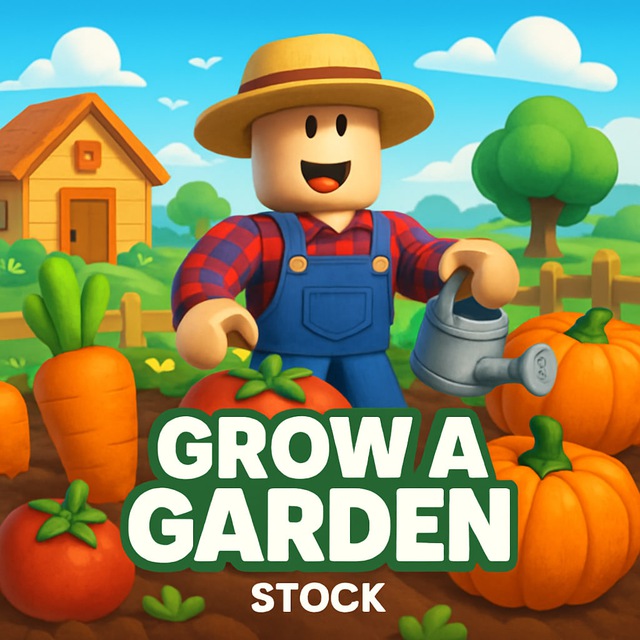 Аватар канала Grow a Garden 🌱 STOCK 📦 [ТОЛЬКО РЕДКИЕ ТОВАРЫ]