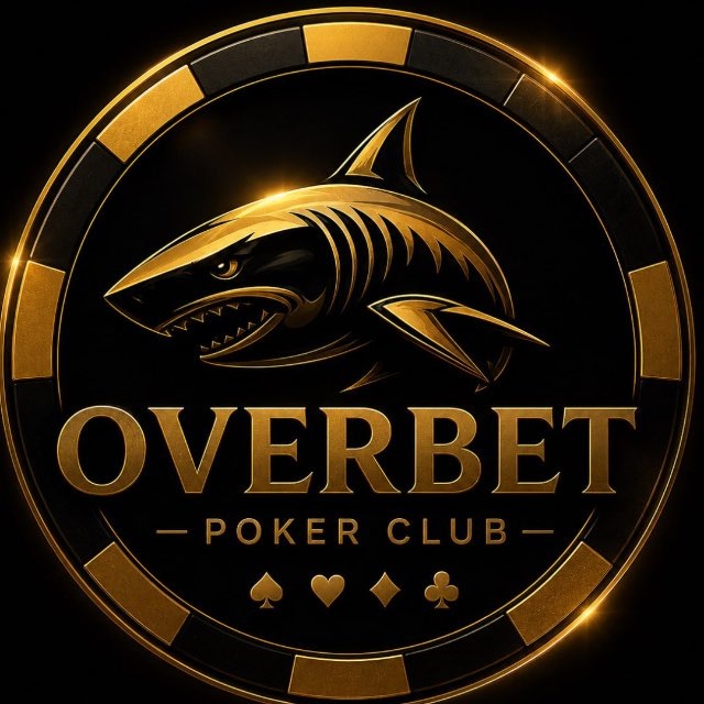 Аватар канала Overbet Club СПб | Покер не на деньги в Петербурге
