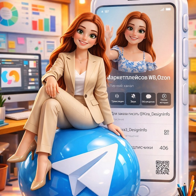 Аватар канала Инфографика для маркетплейсов WB, Ozon